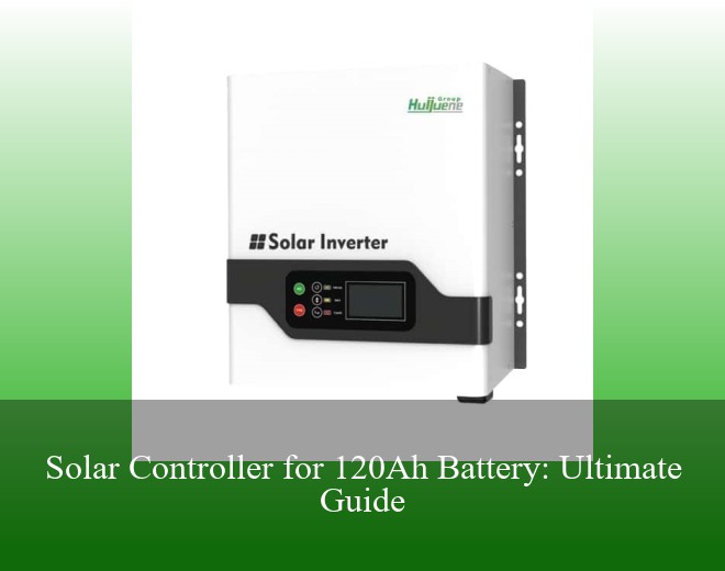 Solar Controller for 120Ah Battery: Ultimate Guide